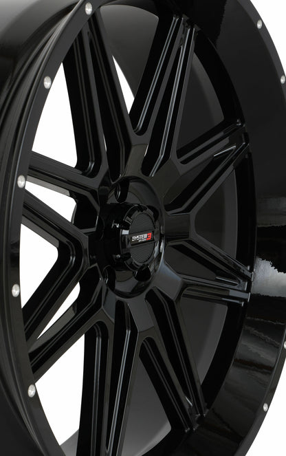 St7 Wheel 24x9 5+4 (0mm) 4/156 Gloss Black