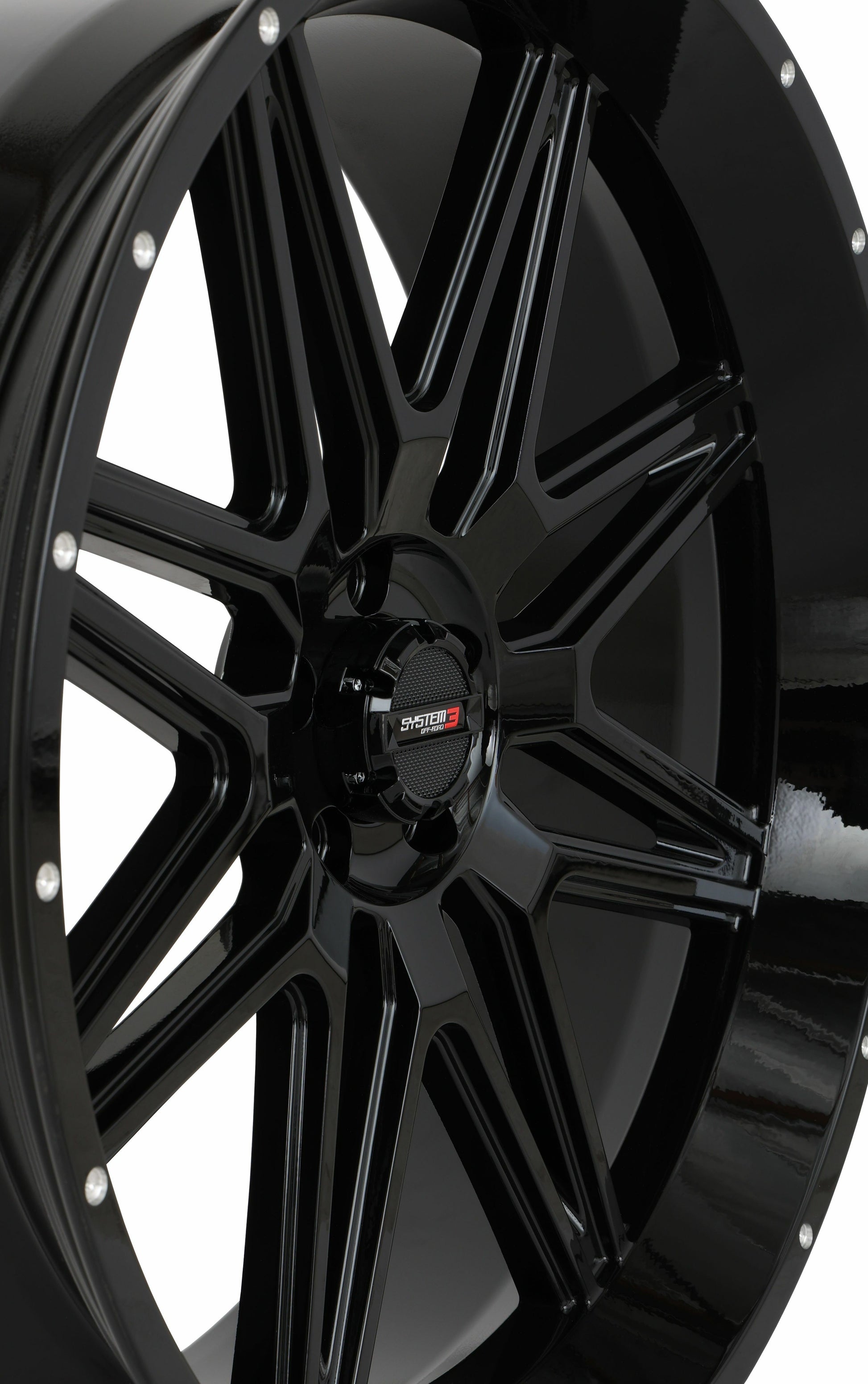 St7 Wheel 24x9 5+4 (0mm) 4/137 Gloss Black