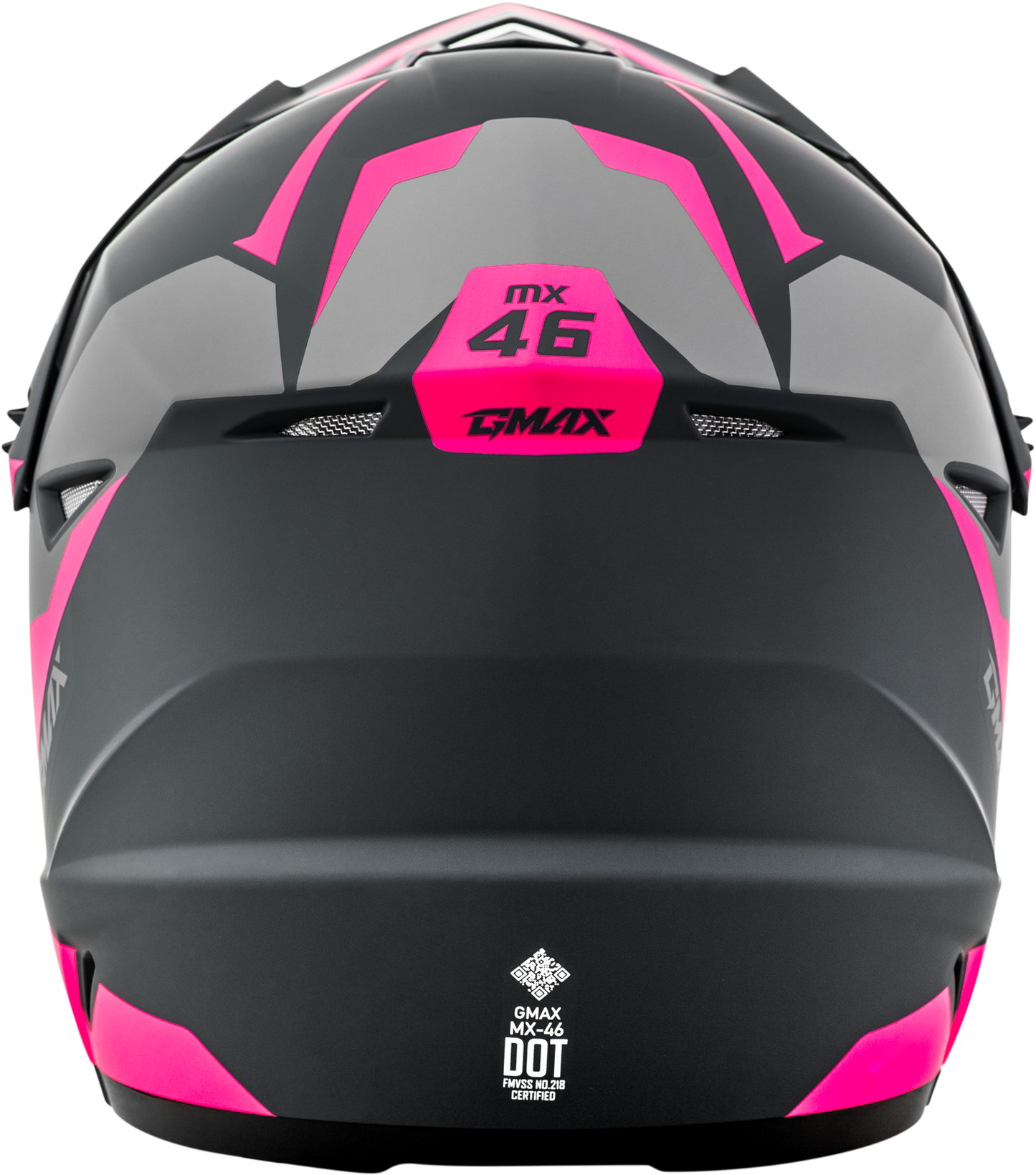 Mx 46 Cyclus Hemet Matte Grey/Pink Xl