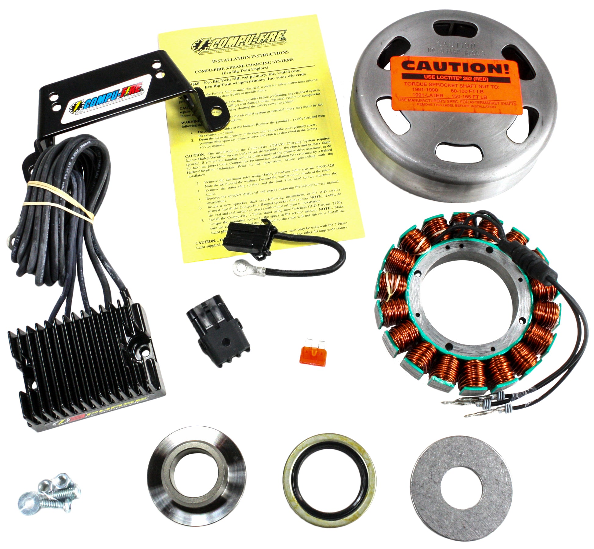 Charging System 40 Amp Vented Rotor `81 99 Bt