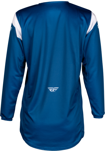 Youth Kinetic Stoke Jersey Navy/White Yxl