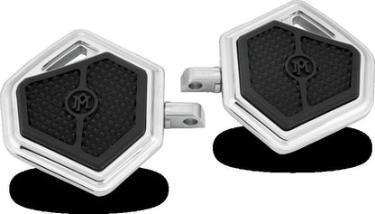 Performance Machine Mini Floorboards Passenger Superlight - Chrome