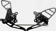 Rear Set Complete Blk Suz