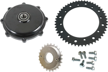 Cush Drive Chain Conv Kit Black `09 16 Flh/Flt