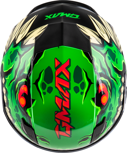 Youth Gm 49y Drax Helmet Green Ym