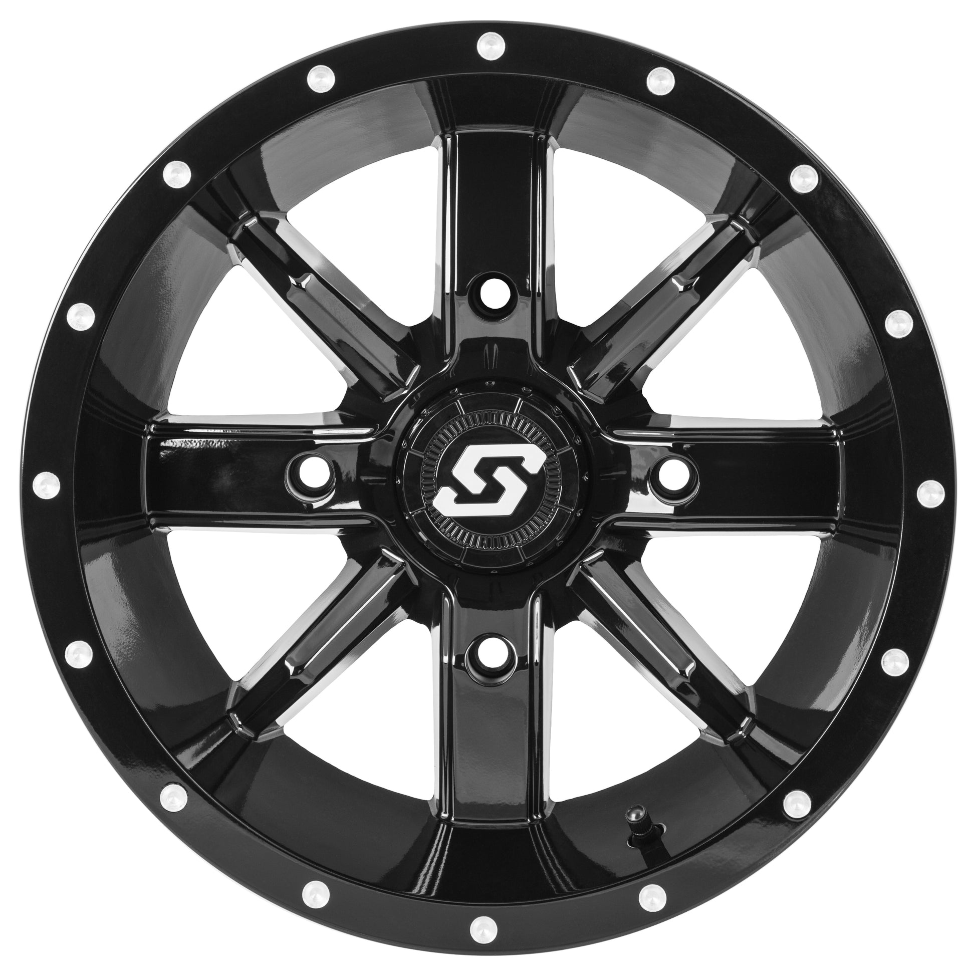 Hollow Point Wheel 14x10 4/156 5+5 (0mm) Black