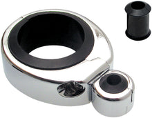 Cable Clamp 1 1/4" 1 1/2" Single Thr/Clu Chrome