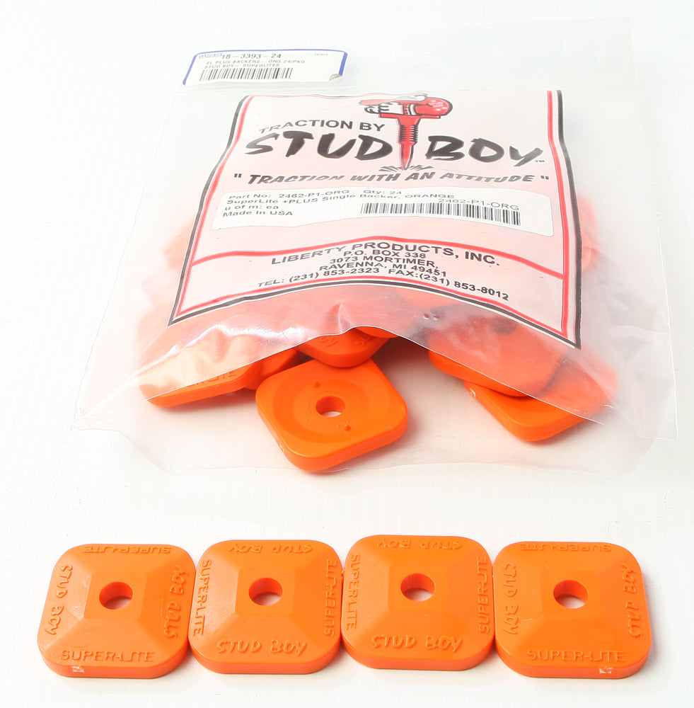 Super Lite Plus Backers Orange 24/Pk