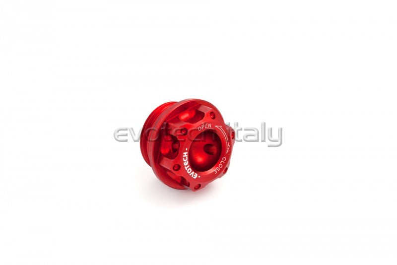 Evotech Srl Billet Engine Oil Cap for Ducati, Honda, Kawasaki, Triumph, and Yamaha - M20x2.5