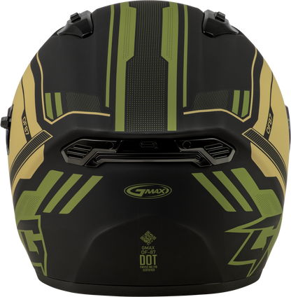 Of 87 Duke Helmet Matte Black/Green Sm