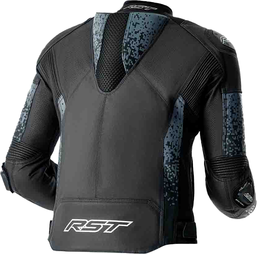 Ps Supersport K D3o Jacket Grey/Black Leather Md
