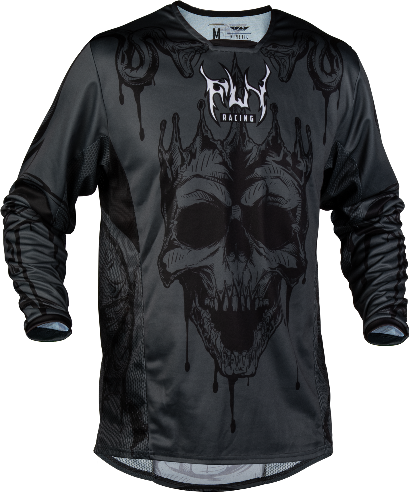 Kinetic Dark Series Jersey Grey/Black Sm
