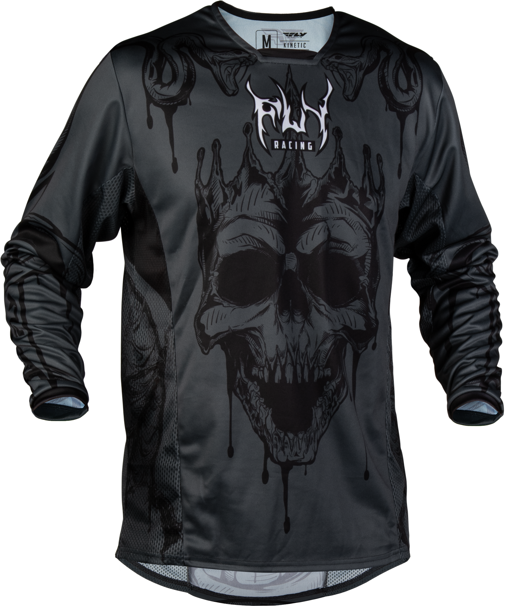 Kinetic Dark Series Jersey Grey/Black Lg