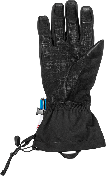 Title Gauntlet Gloves Light Grey/Black/Blue Lg