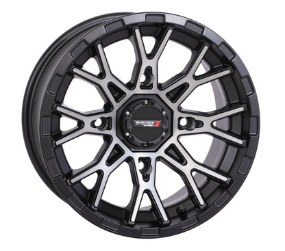 St6 Wheel 14x7 4+3 (+10mm) 4/156 Matte Dark Tint