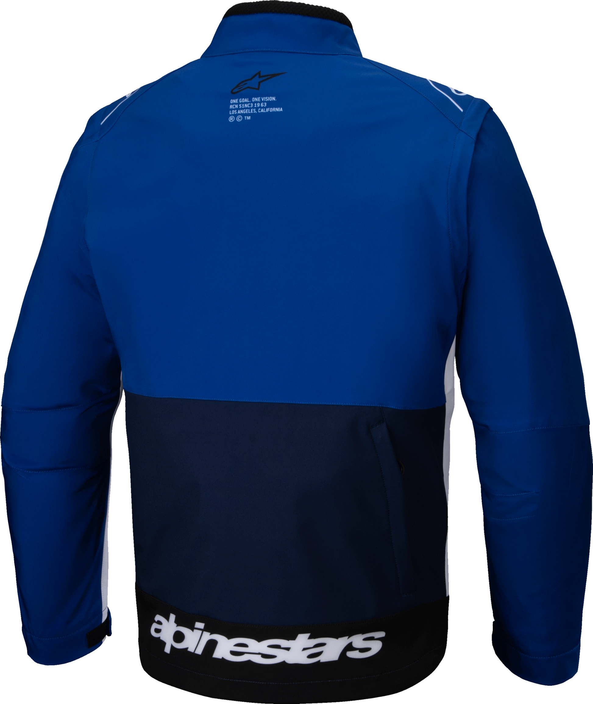 Lite Dura Softshell Jacket Navy/Bright Blue/White Md