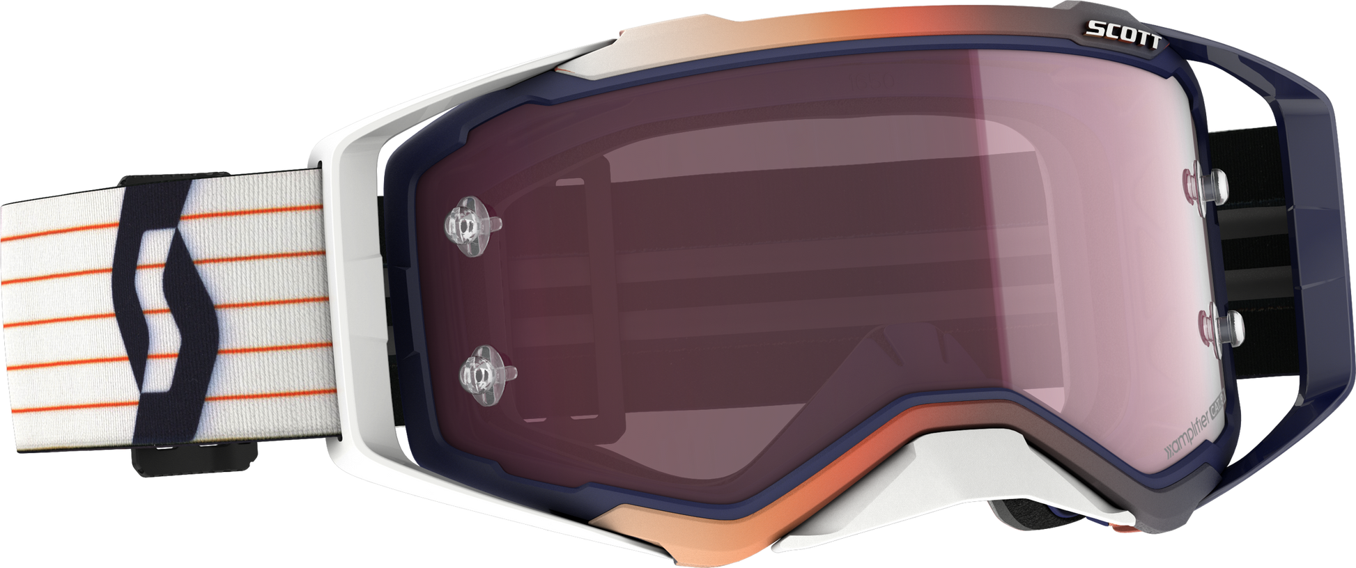 Prospect Goggle Blue/White W/Rose Amp Works