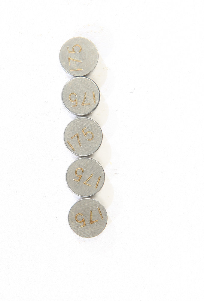 Valve Shims 1.75mmx7.5mm 5/Pk