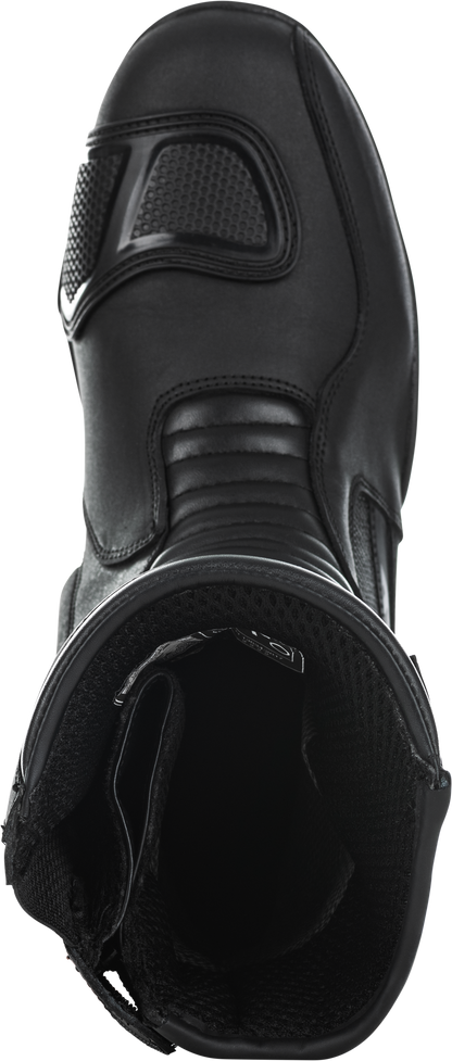 Milepost Boots Black Sz 13