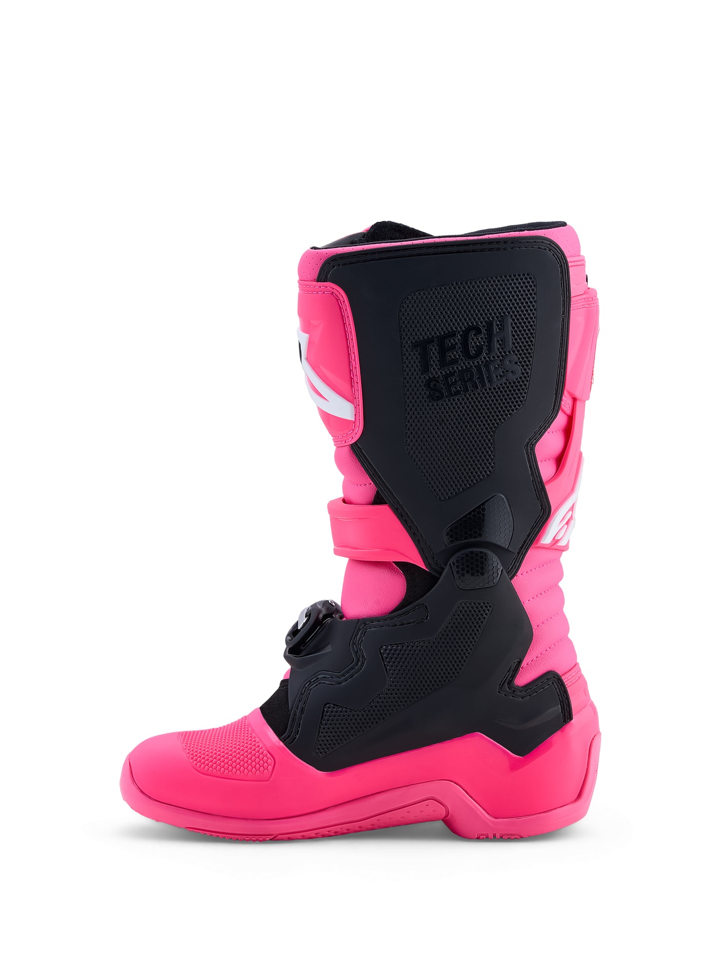 Tech 7s Boots Pink Fluo/Blk/Wht 3