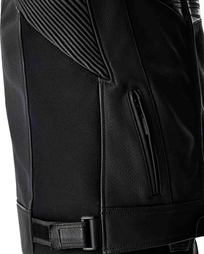 Tractech Evo D3o Jacket Blk/Whi Leather 3x