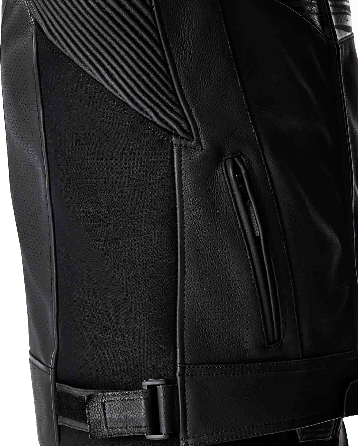Tractech Evo D3o Jacket Blk/Whi Leather Sm