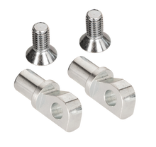 Mx Style Mini Footpegs Black