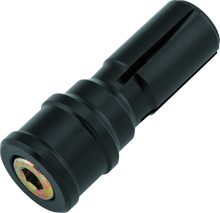 BikeMaster Adapter 7/8in Barend Mirror - Black