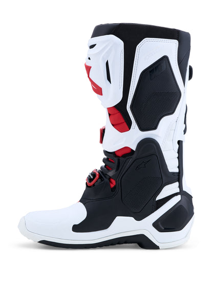 Tech 10 Boots Wht/Blk/Br Red 14
