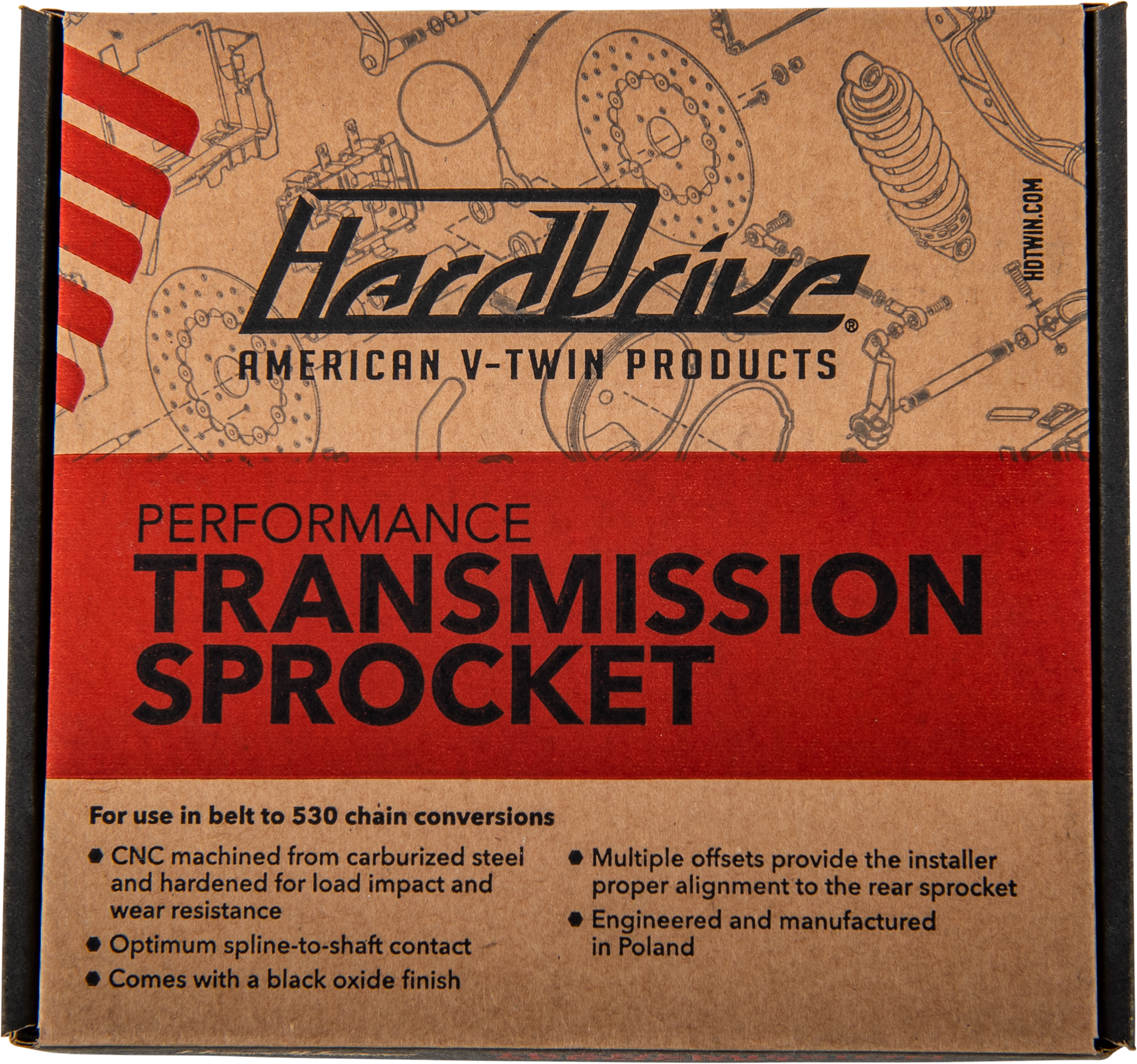 Ss Transmission Sprocket 24t 0.500 Offset 94 06