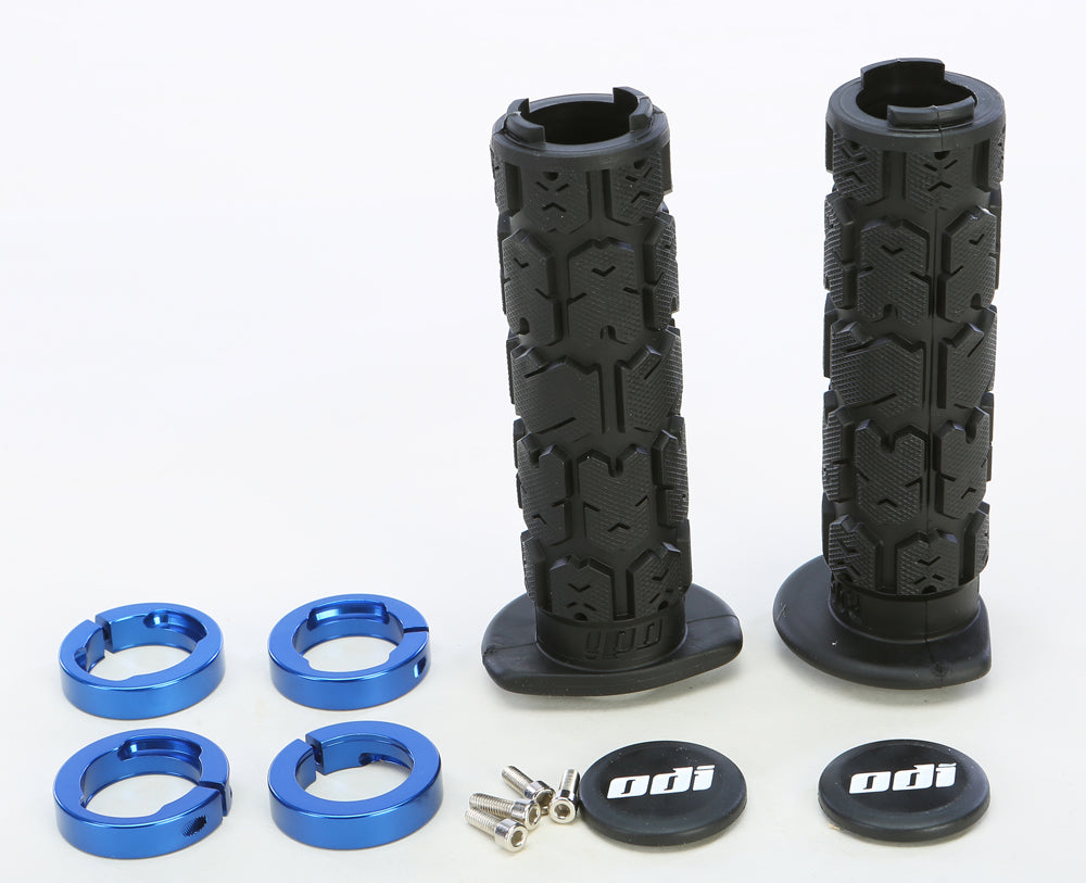 Atv Rogue Lockon Grip 130mm Black/Blue