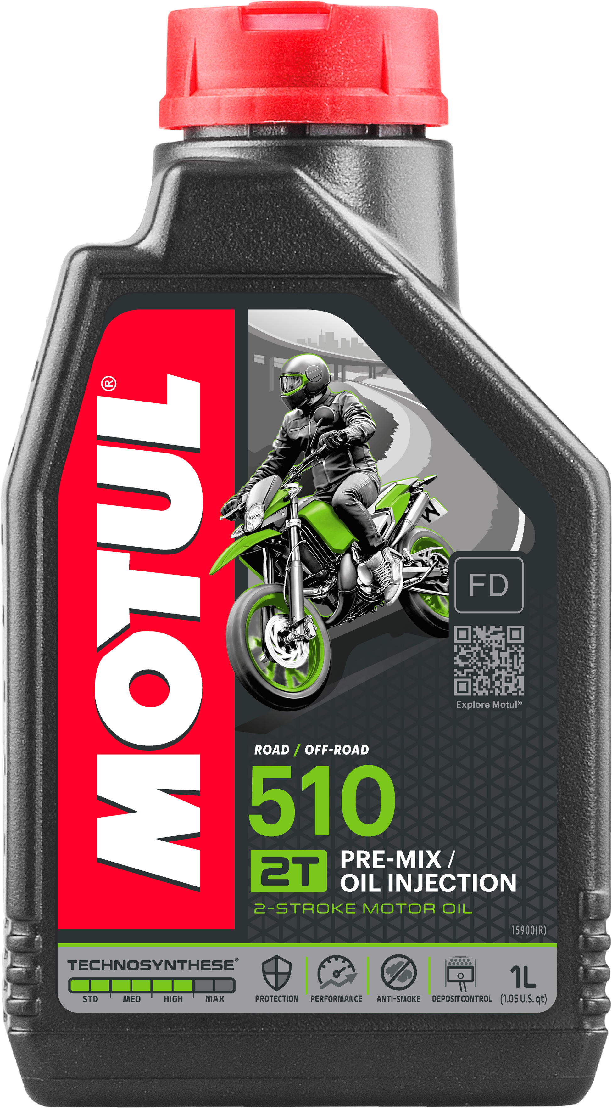 510 Premix Synthetic Blend Oil 2t 1l 12/Case