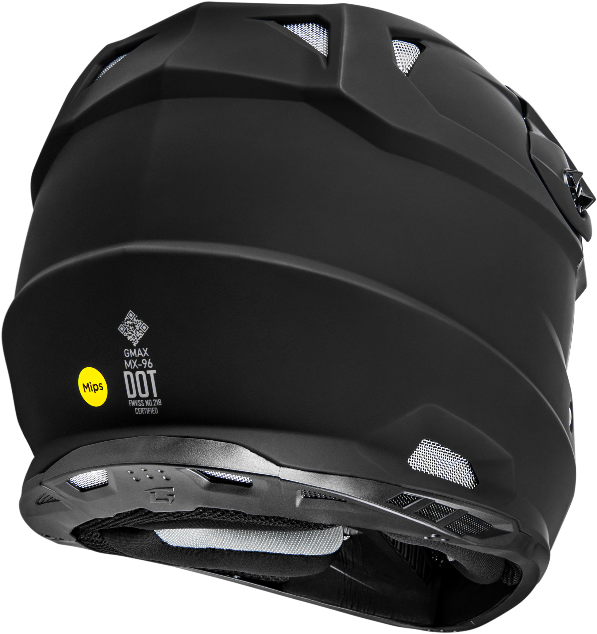 Mx 96 Solid Helmets Matte Black Xs