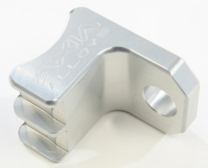Horizontal Whip Mount .5" Silver