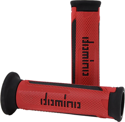 A350 Turismo Grips Red/Black Pair