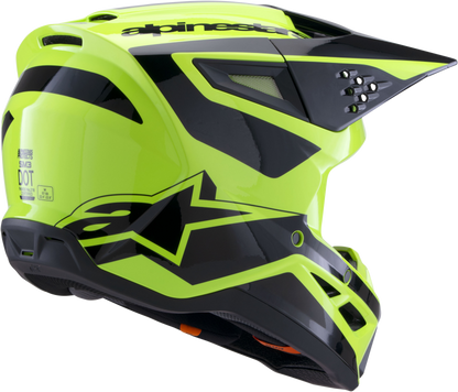 Sm3 Heat Helmet Yellow Fluo/Black Glossy 2x