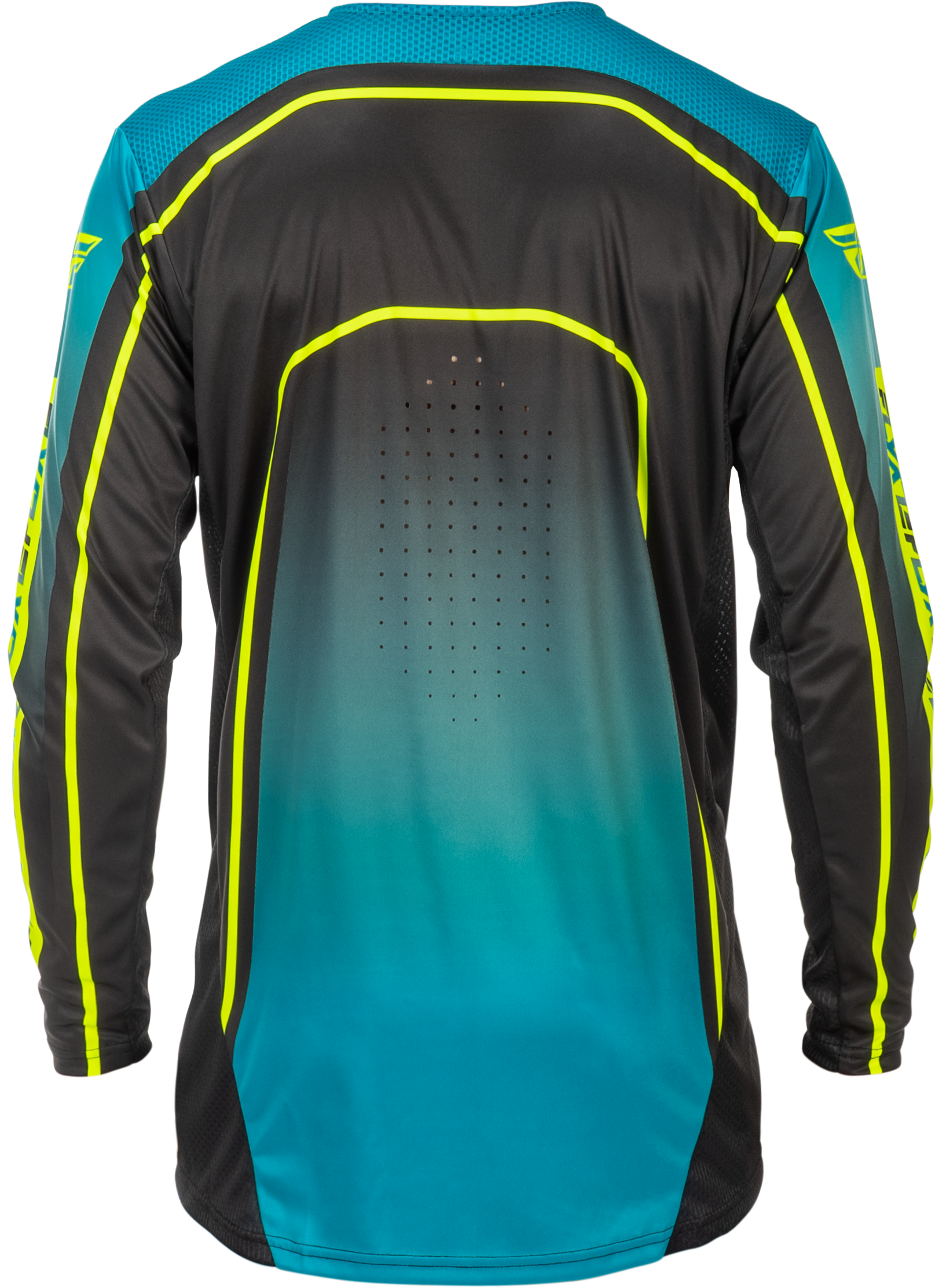 Rayce Bicycle Jersey Teal/Black/Lime Lg