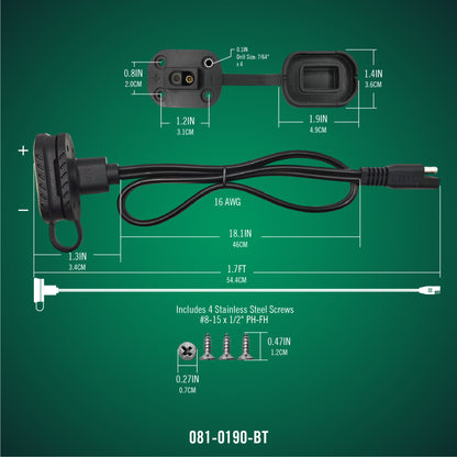 Quick Disconnect Cable Mount