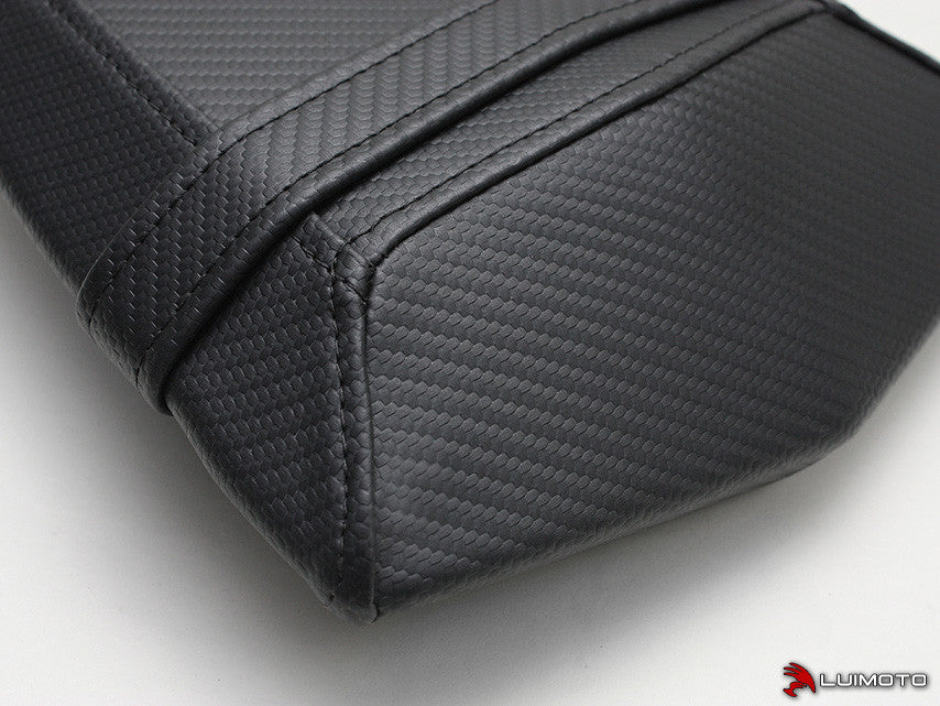 LUIMOTO Baseline Passenger Seat Covers for the Triumph DAYTONA 765 / 675 (13-18) & STREET TRIPLE Rx (15-16)