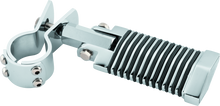 BikeMaster Footpegs 1-1/4in 3 Piece Clamp - Pair