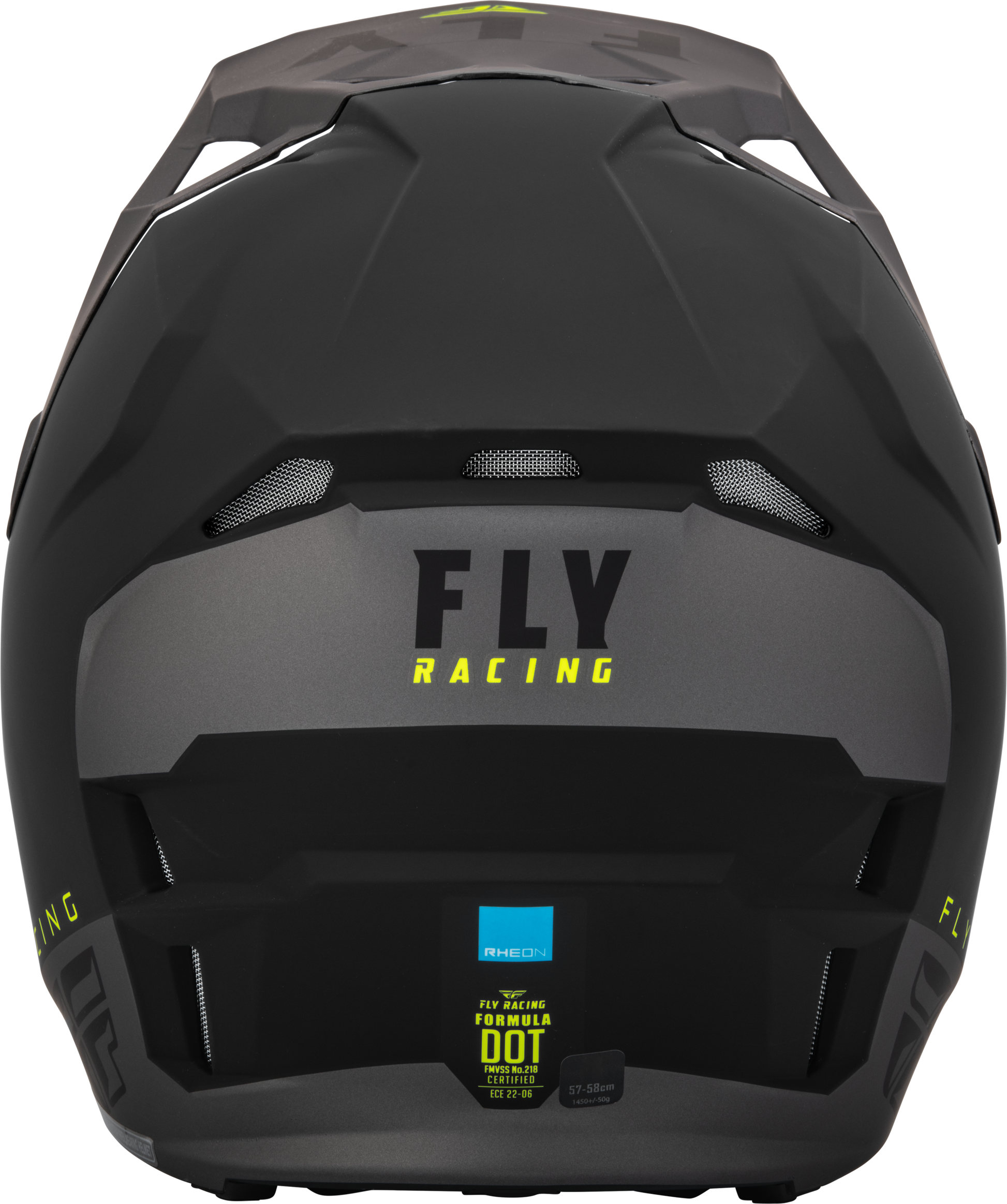 Formula Cp Slant Helmet Matte Black/Grey/Hi Vis Xl