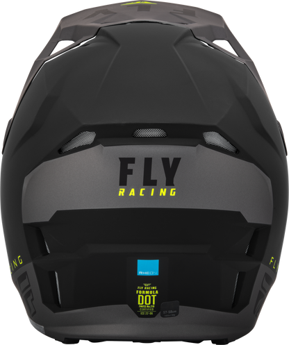 Formula Cp Slant Helmet Matte Black/Grey/Hi Vis Xl