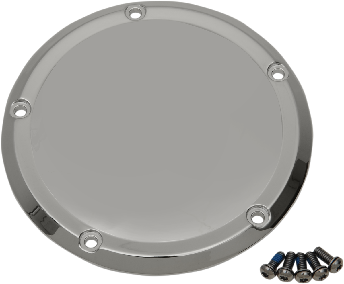 DRAG SPECIALTIES Derby Cover - Chrome - 5 Hole - '15-'25 Harley-Davidson D33-0110