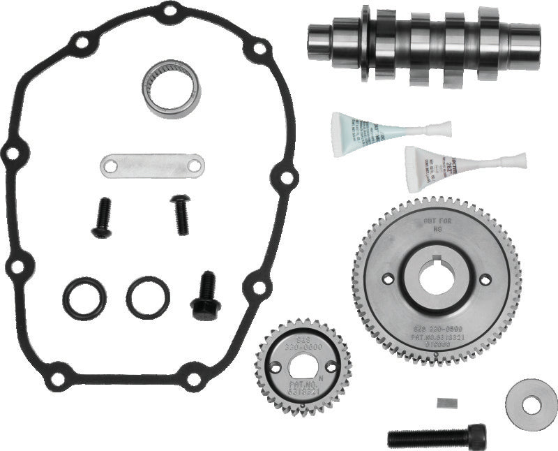 S&S Cycle 2017 M8 Touring 475G Gear Drive Camshaft Kit