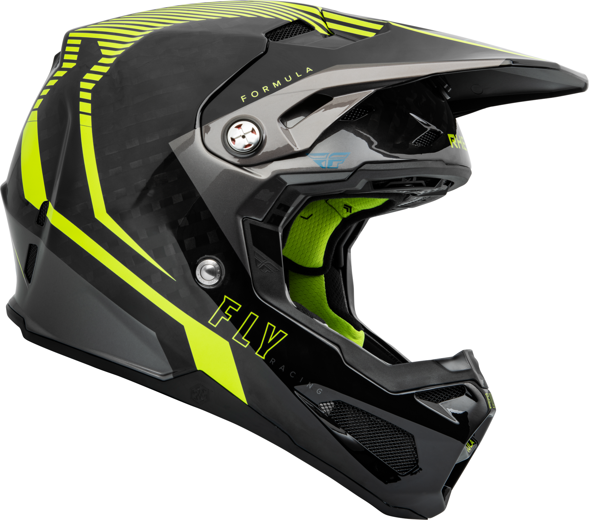 Formula Carbon Tracer Helmet Hi Vis/Black Xs