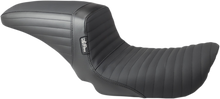 LE PERA Kickflip Seat - Pleated w/ Gripp Tape - Black - FXD '04-'05 LF-591PTGP