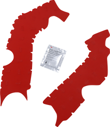 ATHENA Frame Pads - CRF - Red M7349R