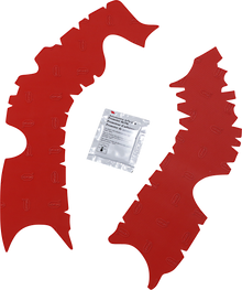 ATHENA Frame Pads - CRF450R - Red M7352R