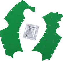 ATHENA Frame Pads - KX250F - Green M7338V