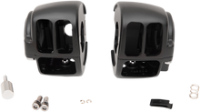 DRAG SPECIALTIES Handlebar Switch Housing Kit - Matte Black H07-0671BMB